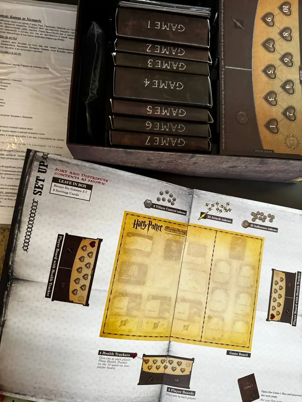 Продам Harry Potter Hogwarts Battle с дополнением - Настольные игры (Хобби и отдых) в Химки