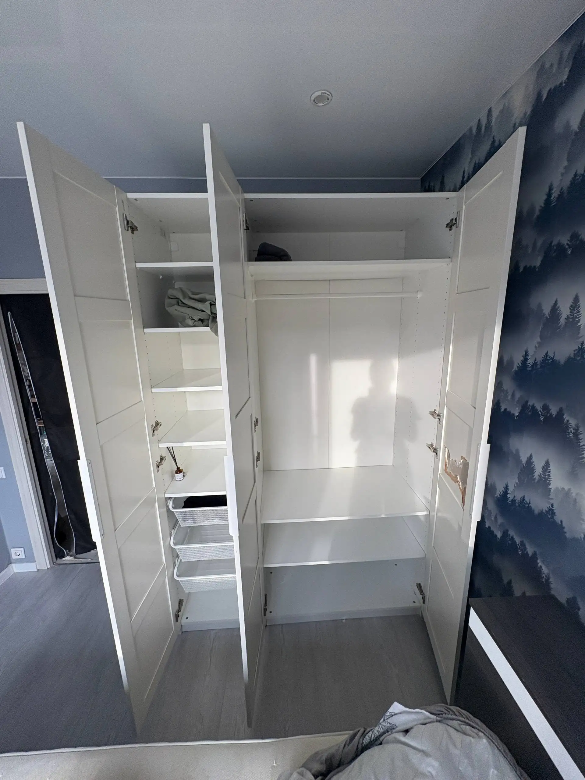 Шкаф IKEA 150x60x236 - Мебель (Для дома и дачи) в Путилково