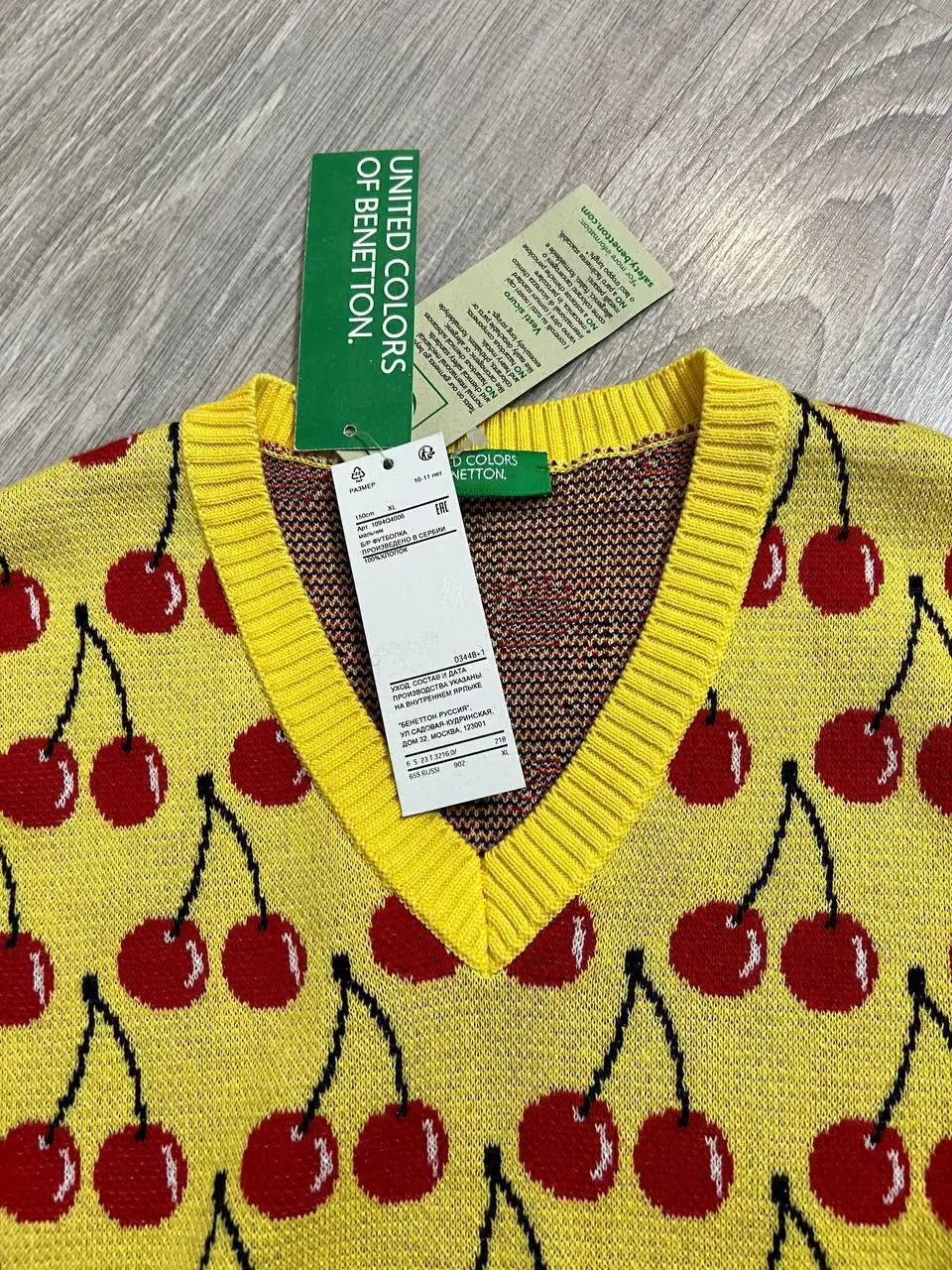 Трикотажный топ Benetton - Топы (Одежда) в Химки