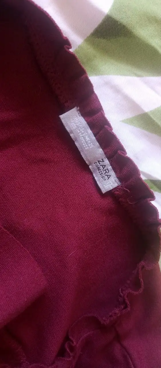 Платье Zara бордовое размер S - Платья (Одежда) в Химки