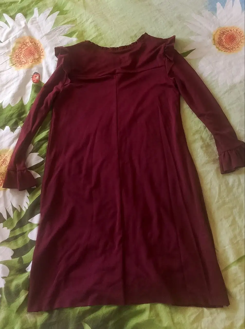 Платье Zara бордовое размер S - Платья (Одежда) в Химки