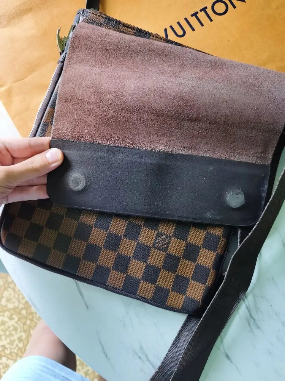 Сумка под ремонт оригинальная кожа Louis Vuitton - Аксессуары (Одежда) в Химки