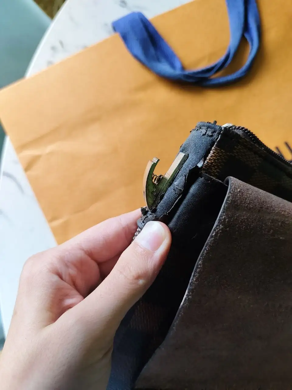 Сумка под ремонт оригинальная кожа Louis Vuitton - Аксессуары (Одежда) в Химки