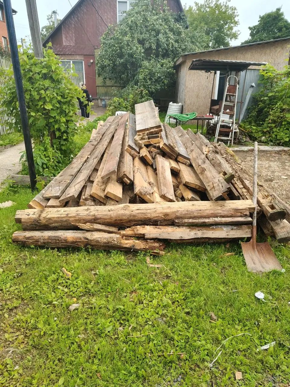 Дрова из бревен и досок - Дрова (Барахолка) в Химки