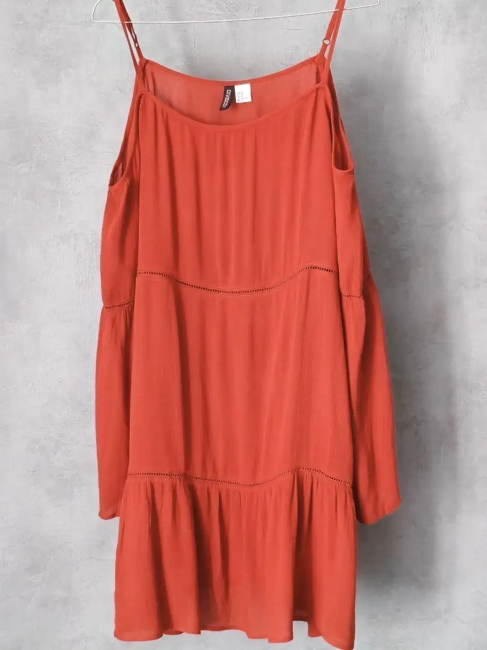 Лёгкое летнее платье H&M Divided, терракотовое - Платья (Одежда) в Зеленоград