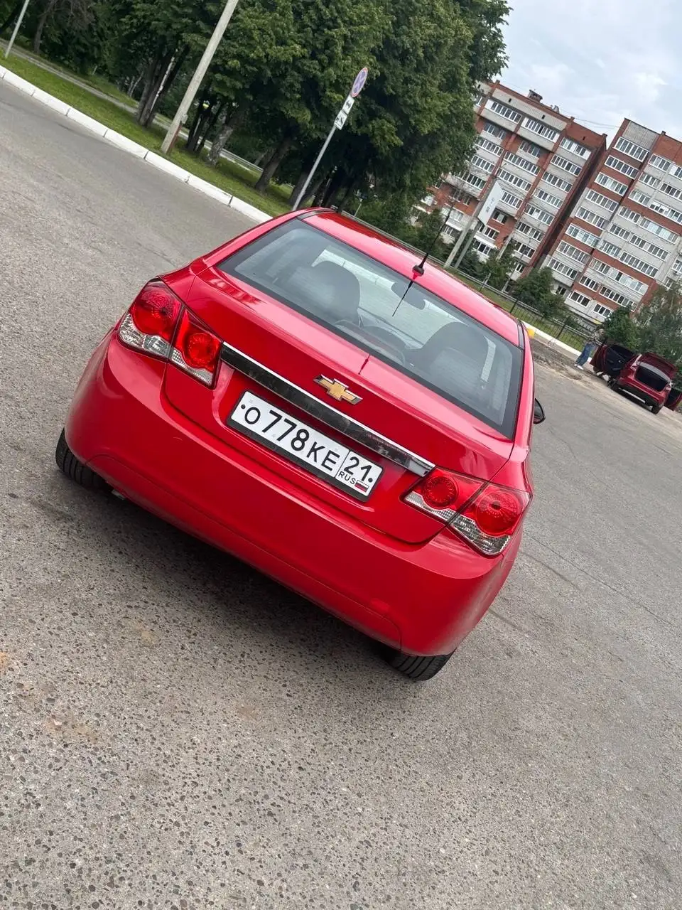 Chevrolet Cruze 2012, красный - Легковой автомобиль (Авто) в Чебоксары