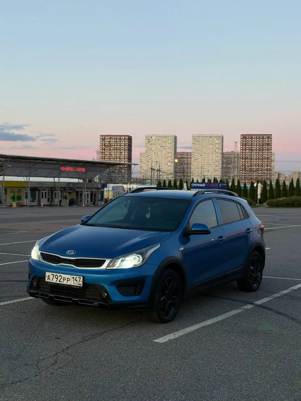 KIA RIO X-line 1.6 АТ 2019 года в хорошем состоянии - Легковые автомобили (Авто) в Санкт-Петербург