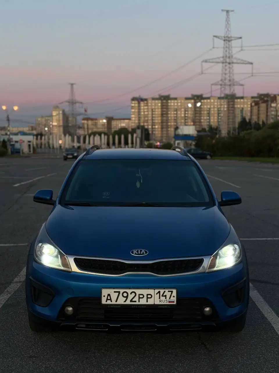 KIA RIO X-line 1.6 АТ 2019 года в хорошем состоянии - Легковые автомобили (Авто) в Санкт-Петербург