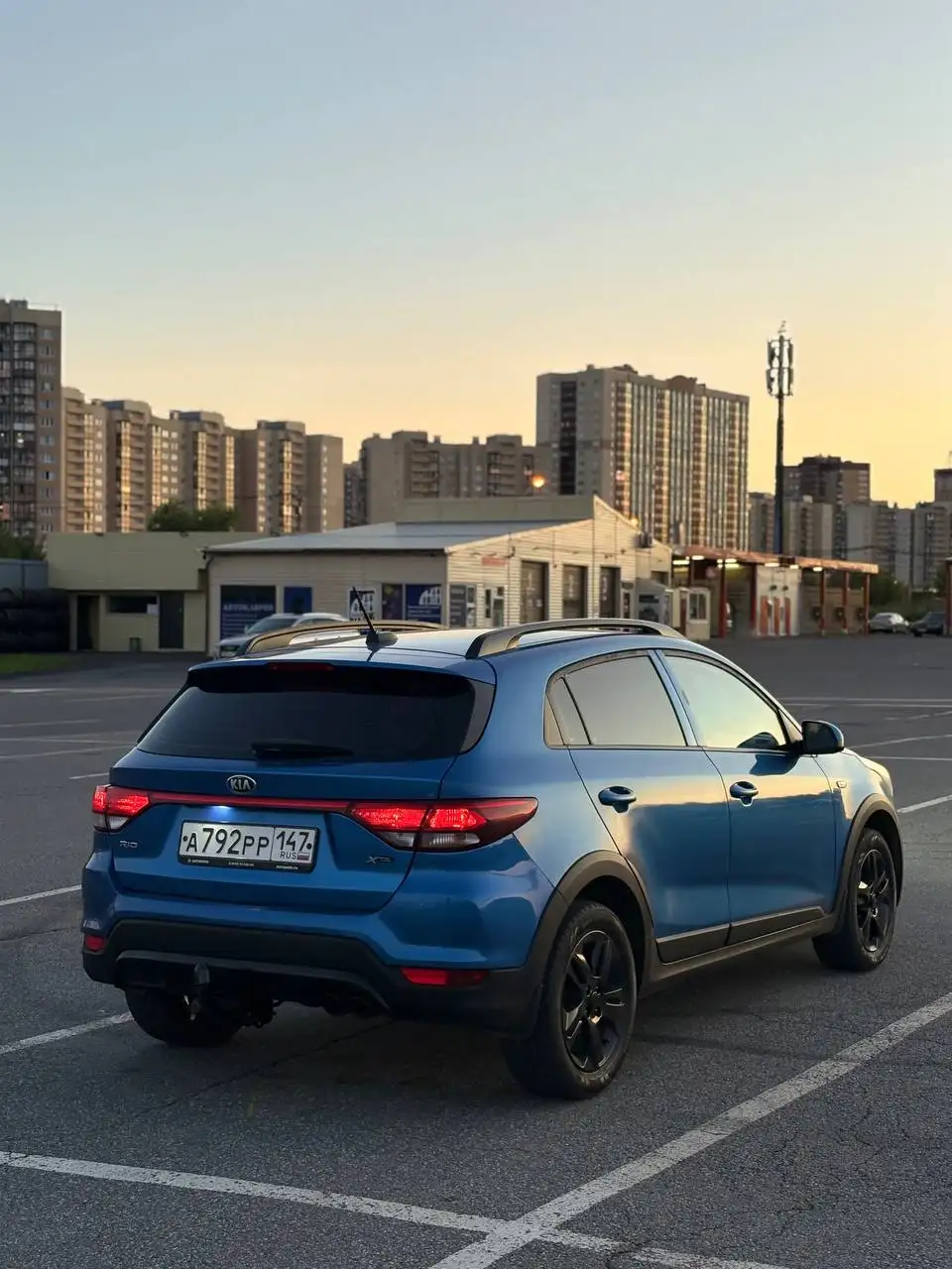 KIA RIO X-line 1.6 АТ 2019 года в хорошем состоянии - Легковые автомобили (Авто) в Санкт-Петербург