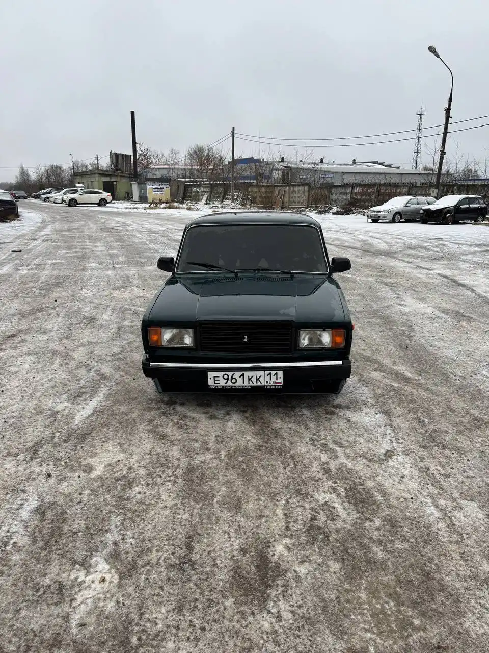 ВАЗ 2107 2005 года с живым кузовом и литыми дисками