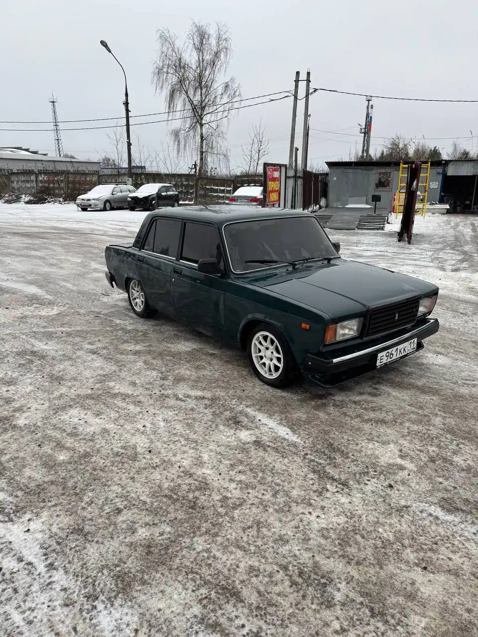 ВАЗ 2107 2005 года с живым кузовом и литыми дисками