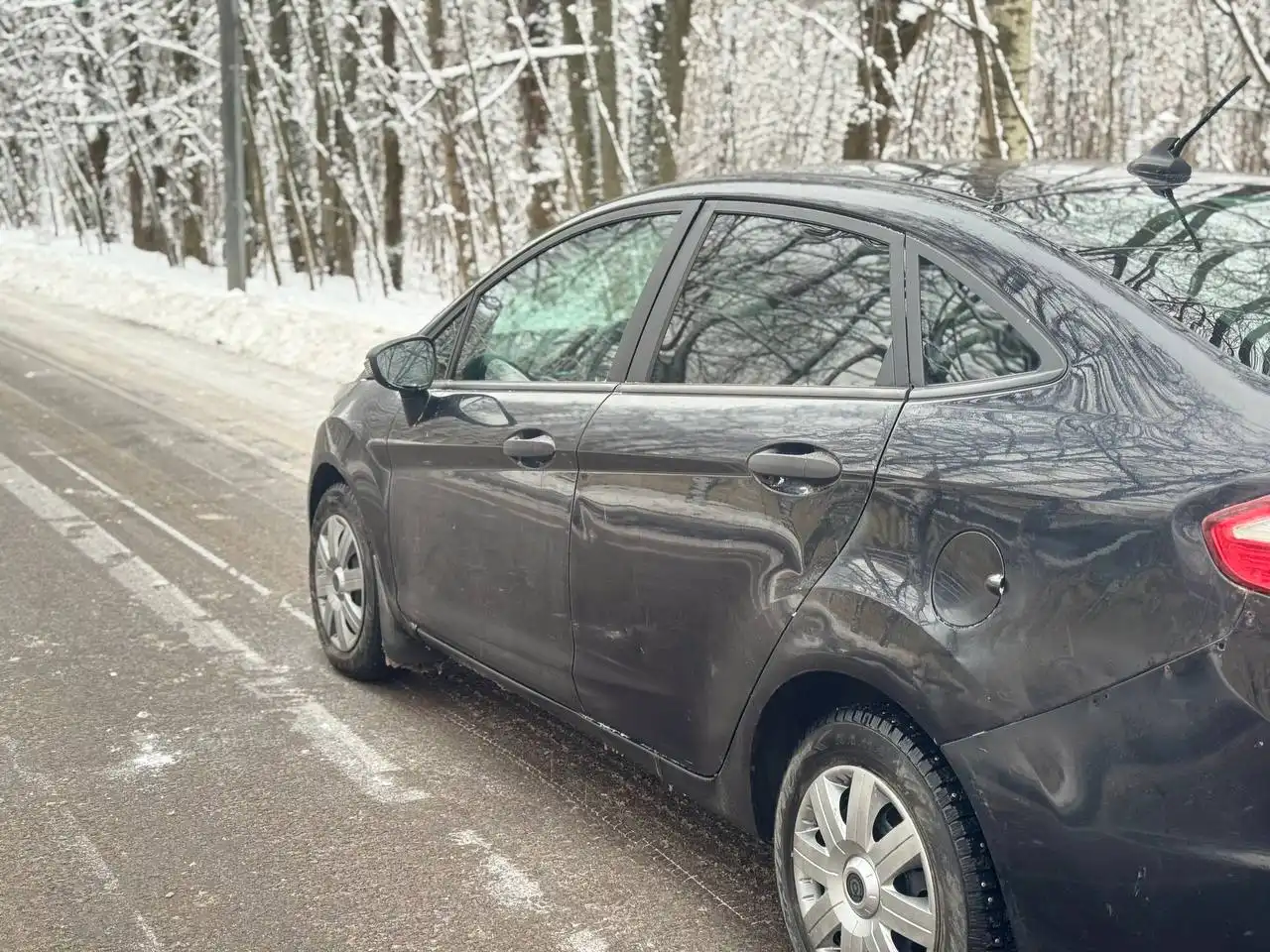 Ford Fiesta 2016г Рестайлинг в родной краске