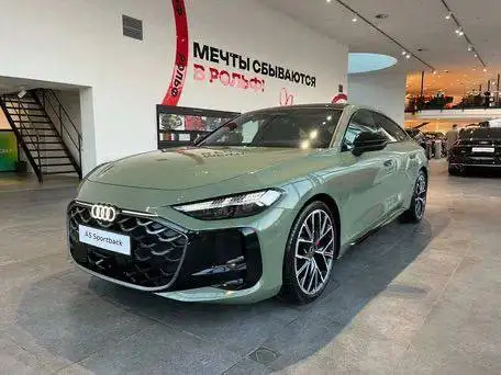 Ауди A5 L Предмакс 2026-1 месяц Зеленый на белом - Легковые автомобили (Авто) в Москва
