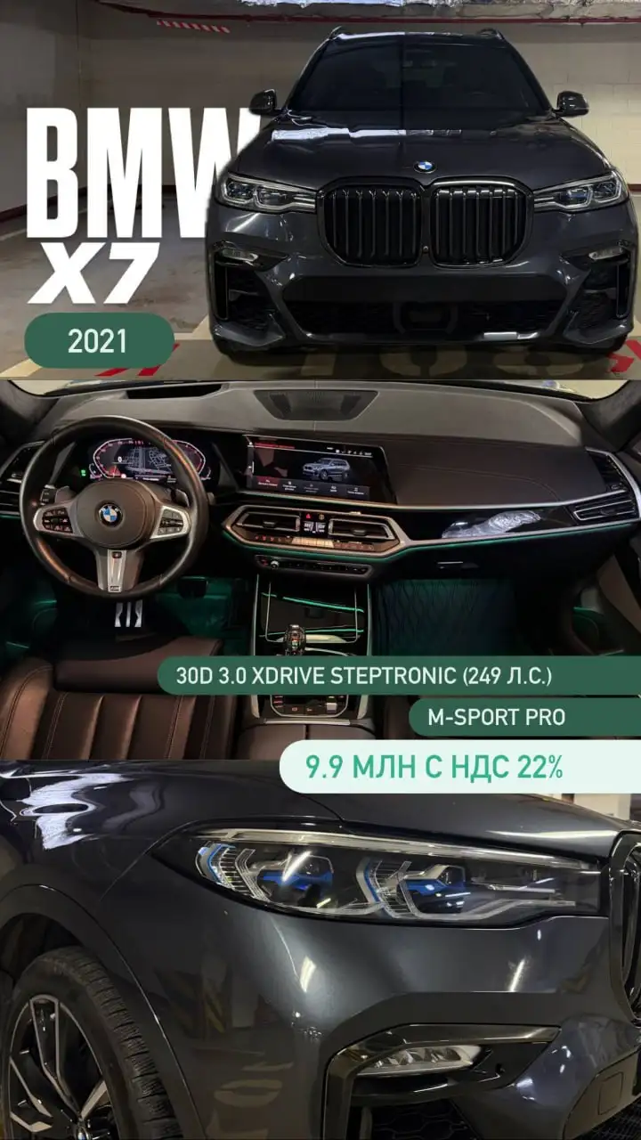 BMW X7 - Легковые автомобили (Авто) в Москва