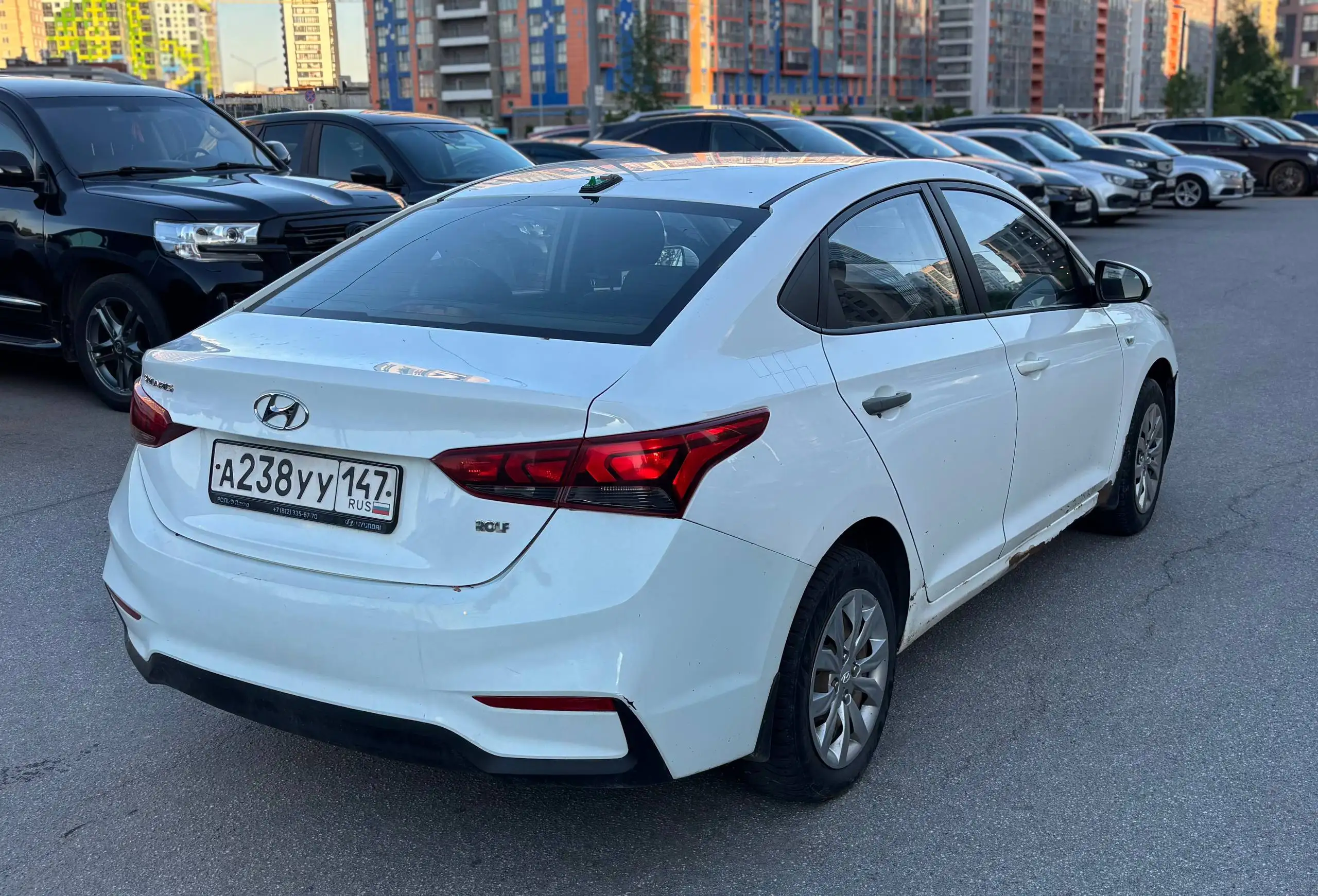 HYUNDAI SOLARIS 2018 с запретом - Легковые автомобили (Авто) в Санкт-Петербург