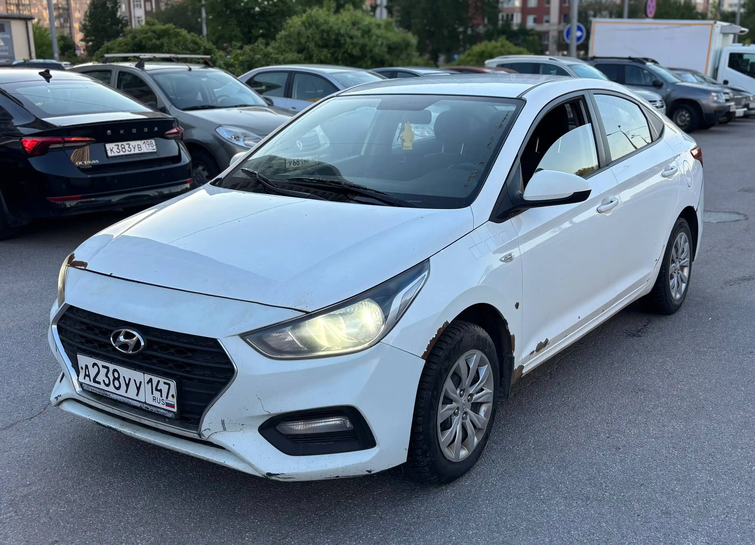 HYUNDAI SOLARIS 2018 с запретом - Легковые автомобили (Авто) в Санкт-Петербург