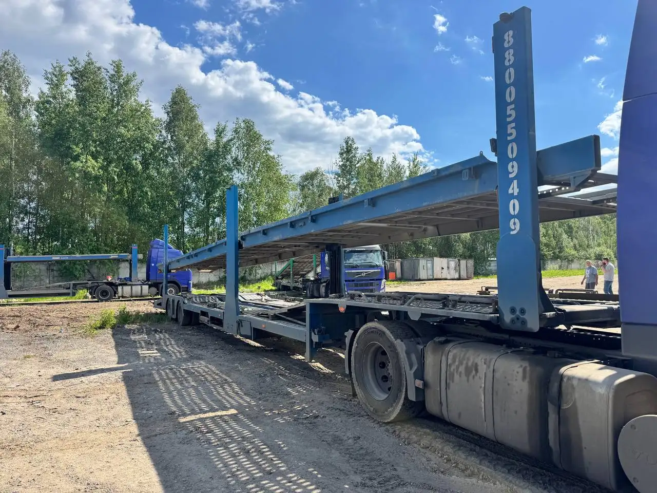 Продажа 6 полуприцепов-автовозов РОЛФО Близзар - Прицепы и полуприцепы (Авто) в Москва