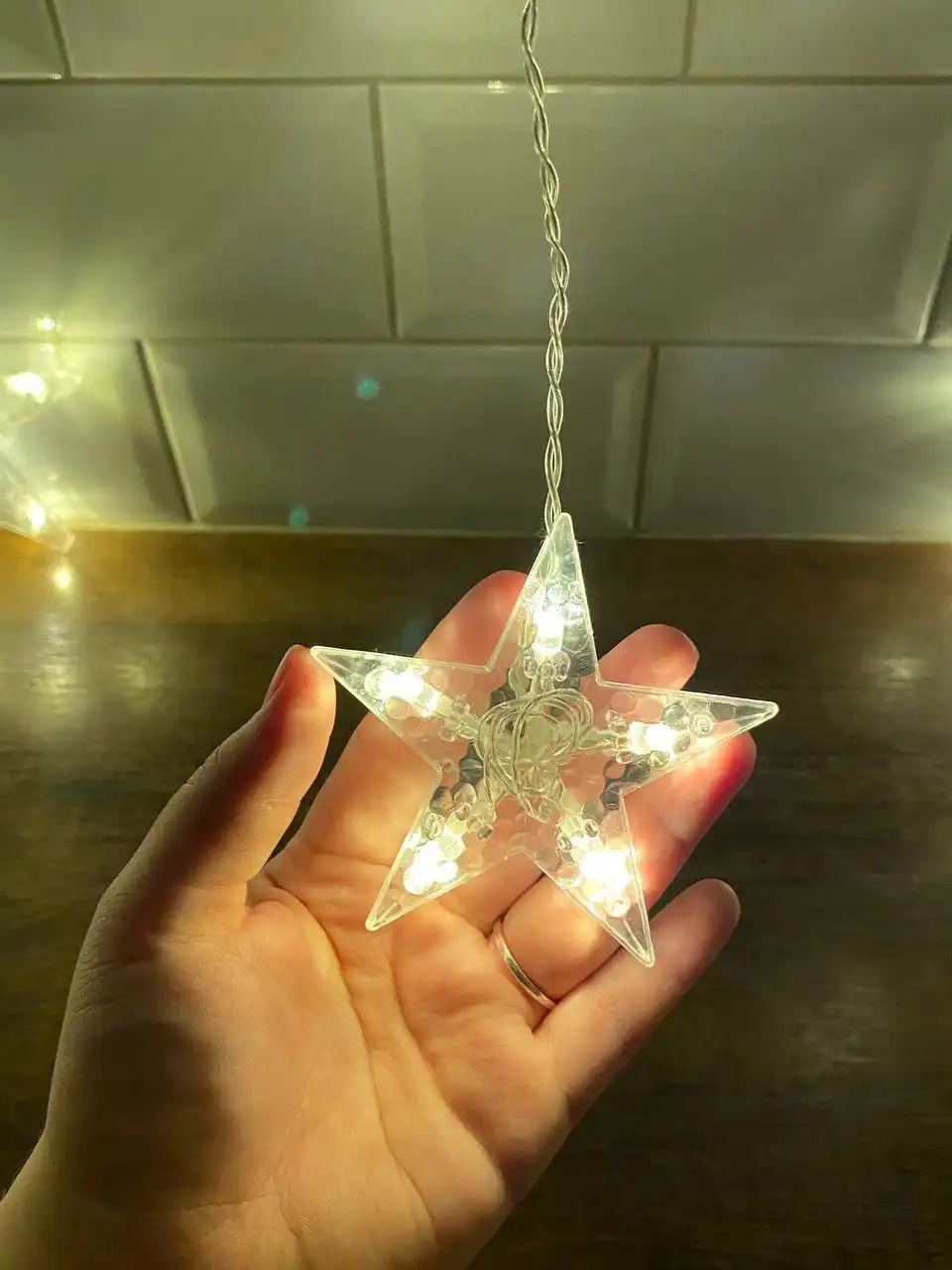 Гирлянда звёзды 3 метра