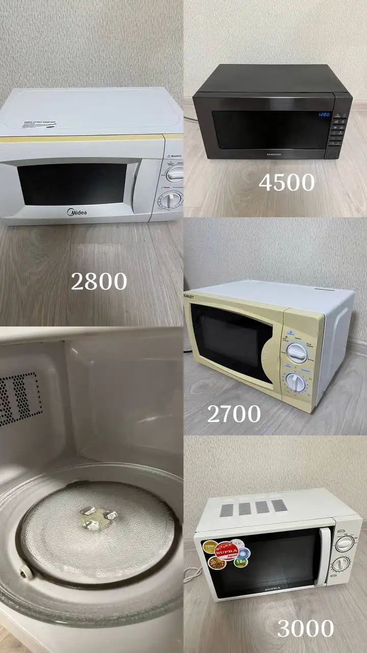 Микроволновые печи с гарантией