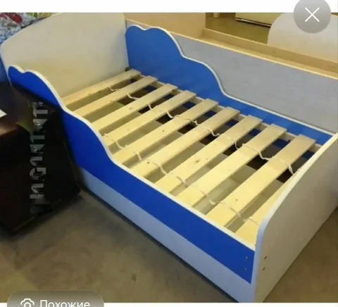 Кроватка 140 см с матрасом - Детская мебель в Ижевск