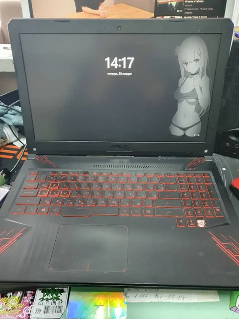 Игровой ноутбук Asus FX504G с процессором I5 8300H и видеокартой GTX 1050 - Ноутбуки в Ижевск