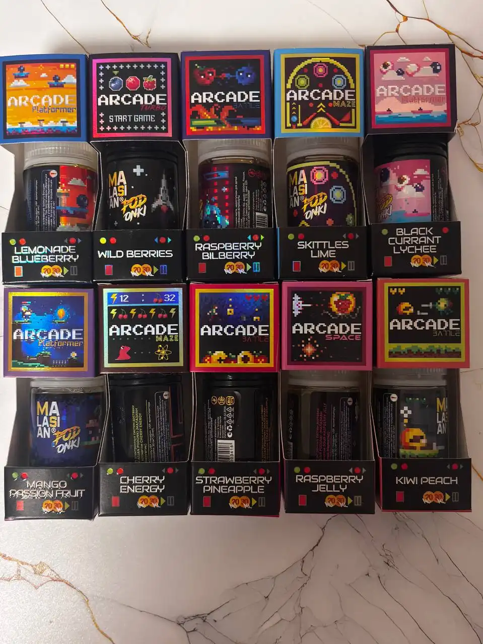 Ашки на 20к тяг и жижа podonki arcade 60mg - Барахолка в УЛЬЯНОВСК