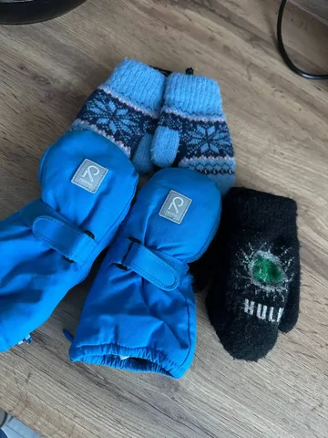 Зимние варежки детские на 1-2 года - Барахолка в Неизвестно