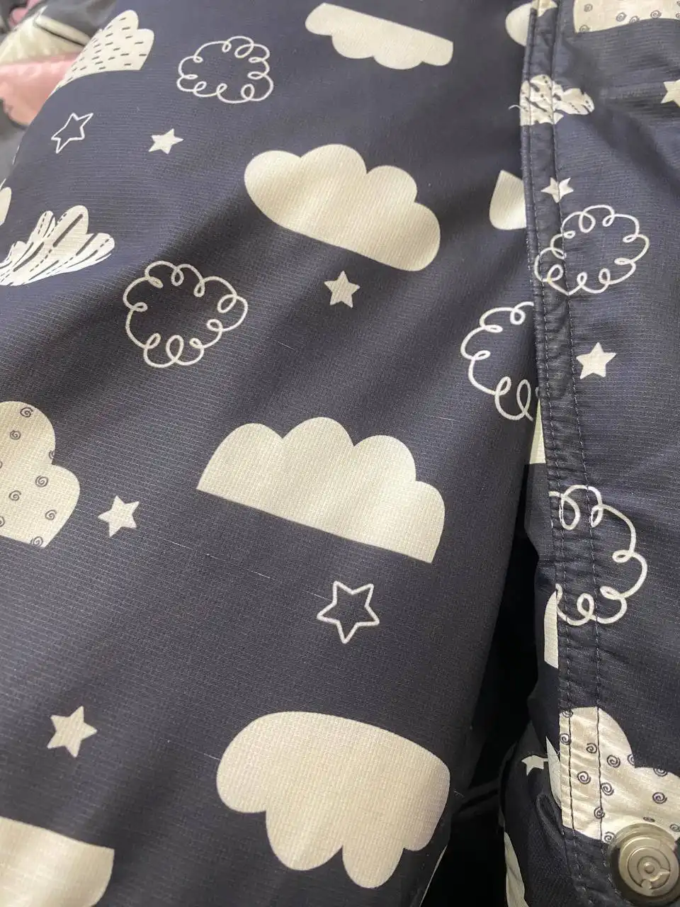 Зимний комбинезон 68-74 с варежками