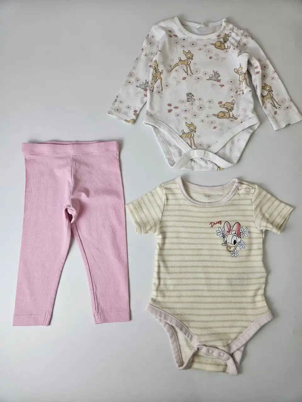 Детская одежда: боди и леггинсы размер 74