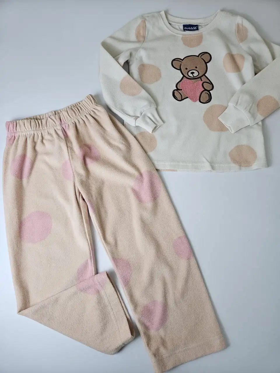 Детский флисовый костюм размер 110