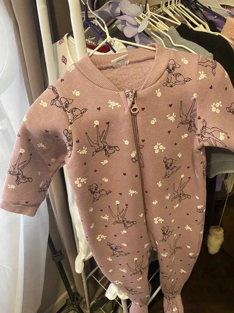 Флисовый комбинезон