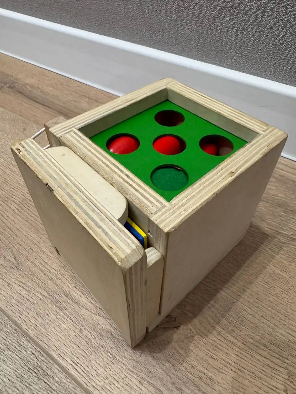 Развивающая игрушка «морковки» из дерева