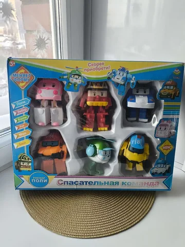 Набор Поли Робокар в отличном состоянии - Барахолка в Неизвестно
