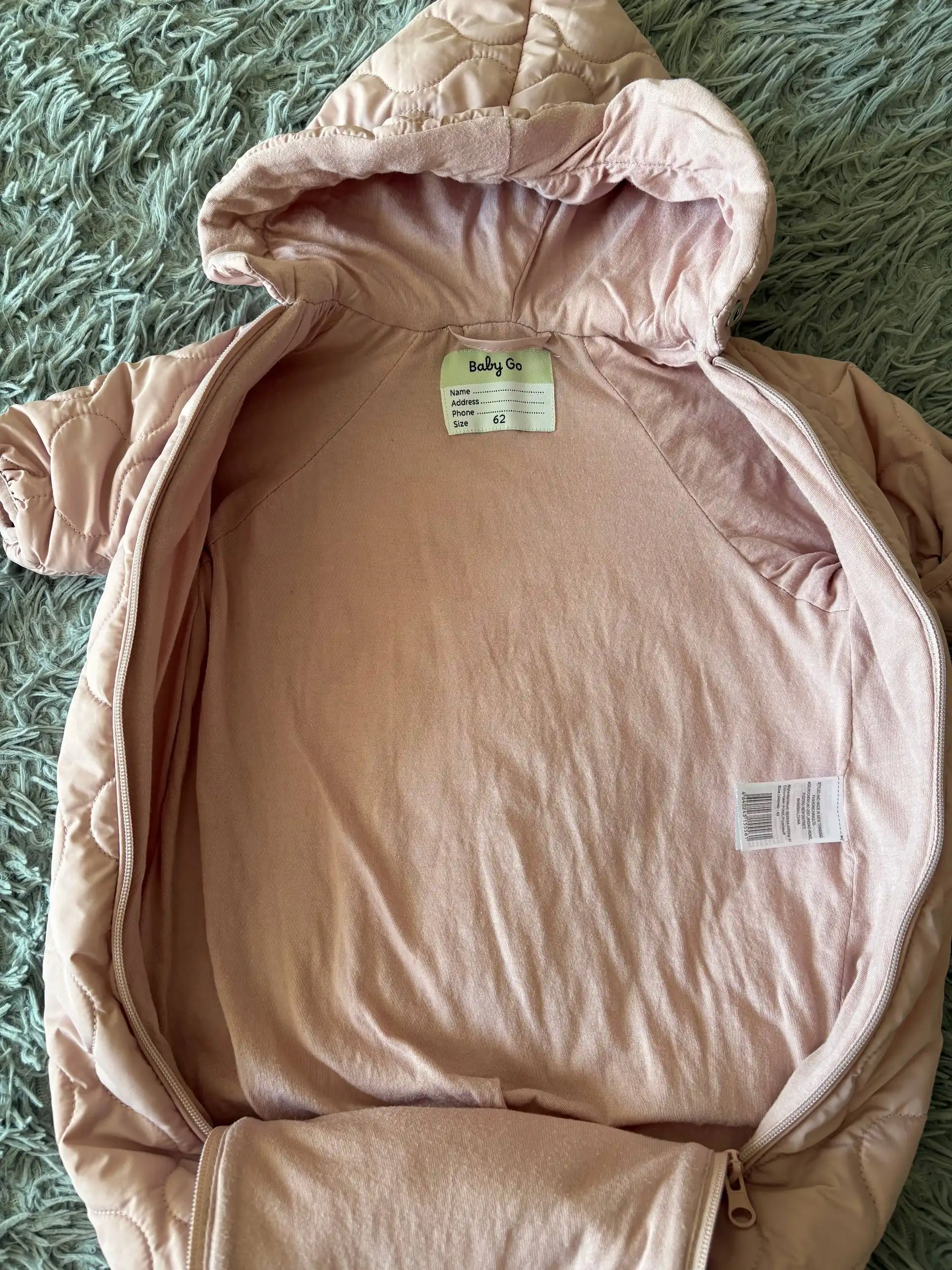 Детский комбинезон-конверт демисезонный 62 размер - Одежда для детей (Товары для детей) в Неизвестно