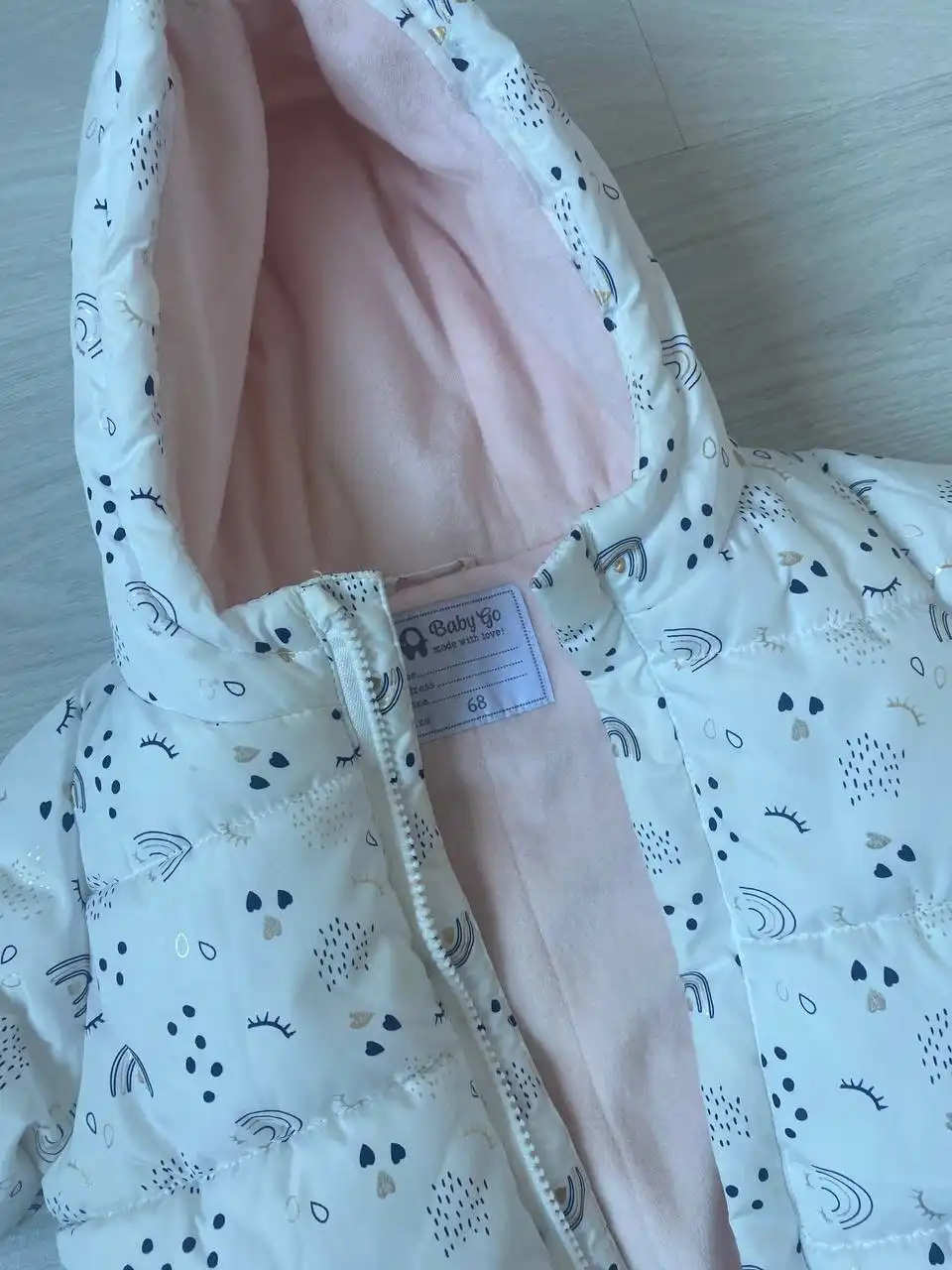 Деми комбинезон для девочки размер 68 - Одежда (Товары для детей) в Неизвестно