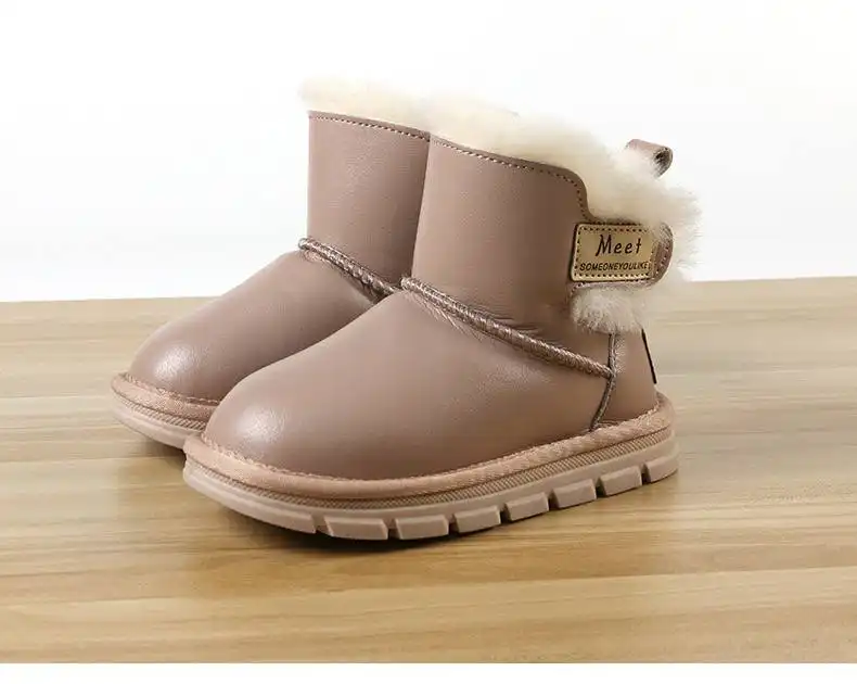 Детские зимние угги из натуральной кожи - Детская обувь (Одежда) в Москва