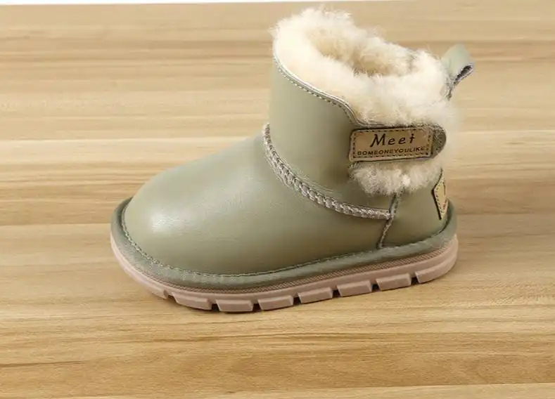 Детские зимние угги из натуральной кожи - Детская обувь (Одежда) в Москва