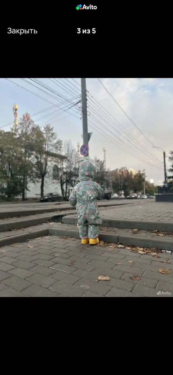 Продажа демисезонного комбинезона для девочки - Одежда (Товары для детей) в Неизвестно