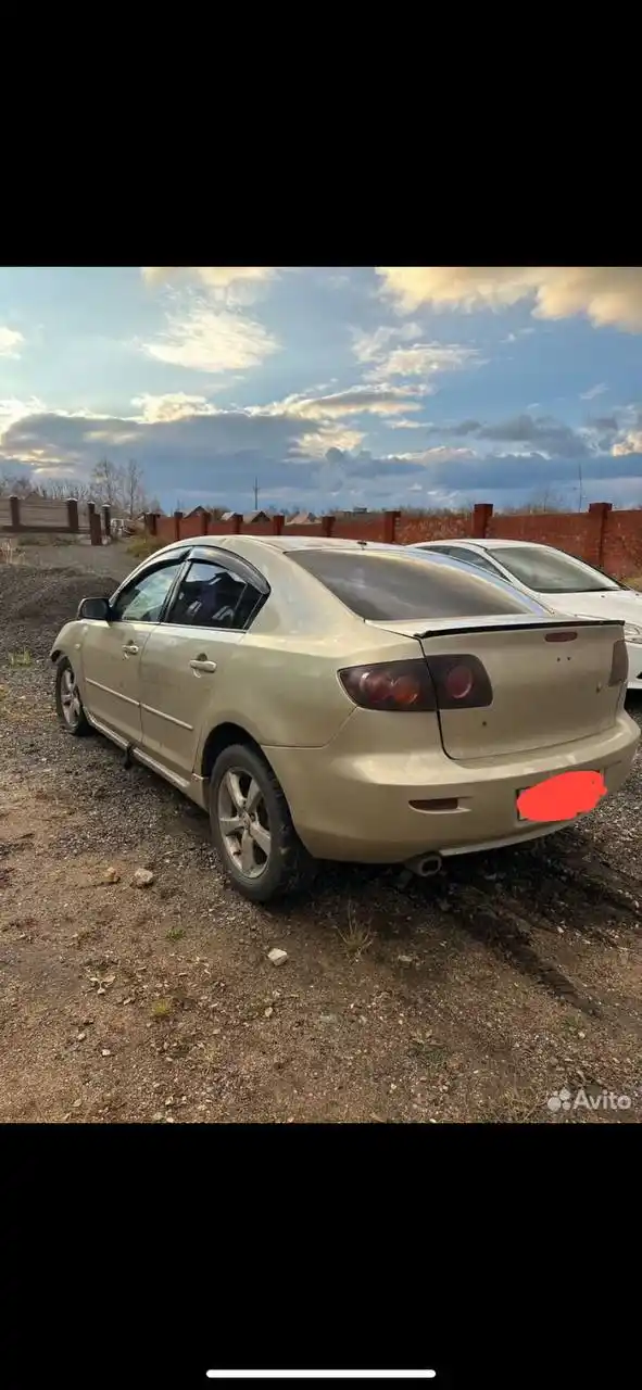 Разбор Mazda 3 2005 года после ДТП