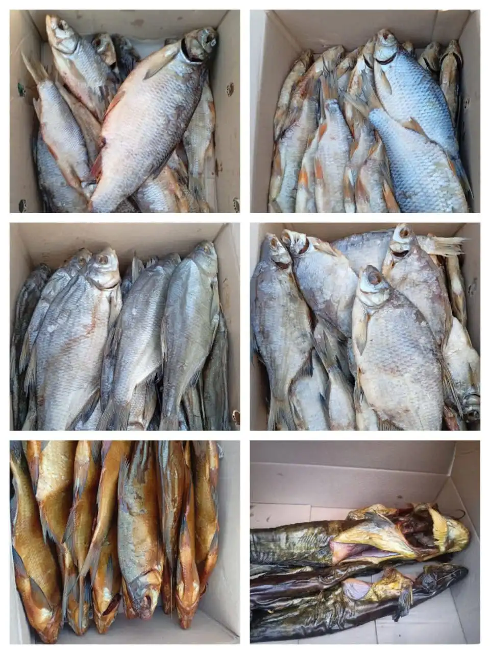 Вяленая и копченая рыба в Казани