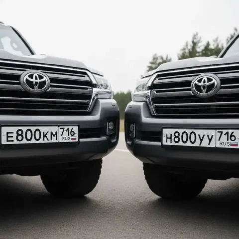 Продажа госномеров (4 шт.) - Е800КМ716, Е000КМ - Госномера в Казань