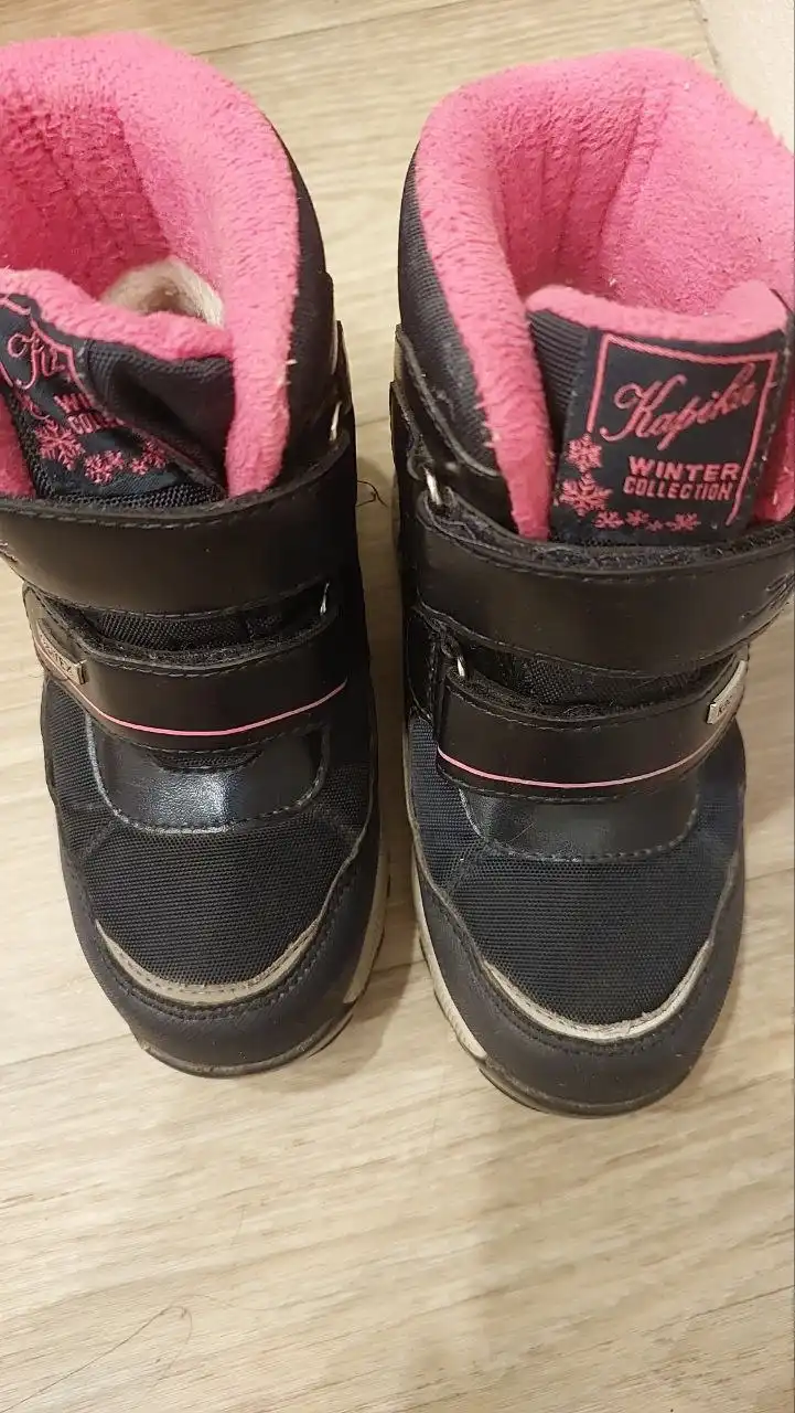 Зимние ботинки Kapika для девочки размер 27