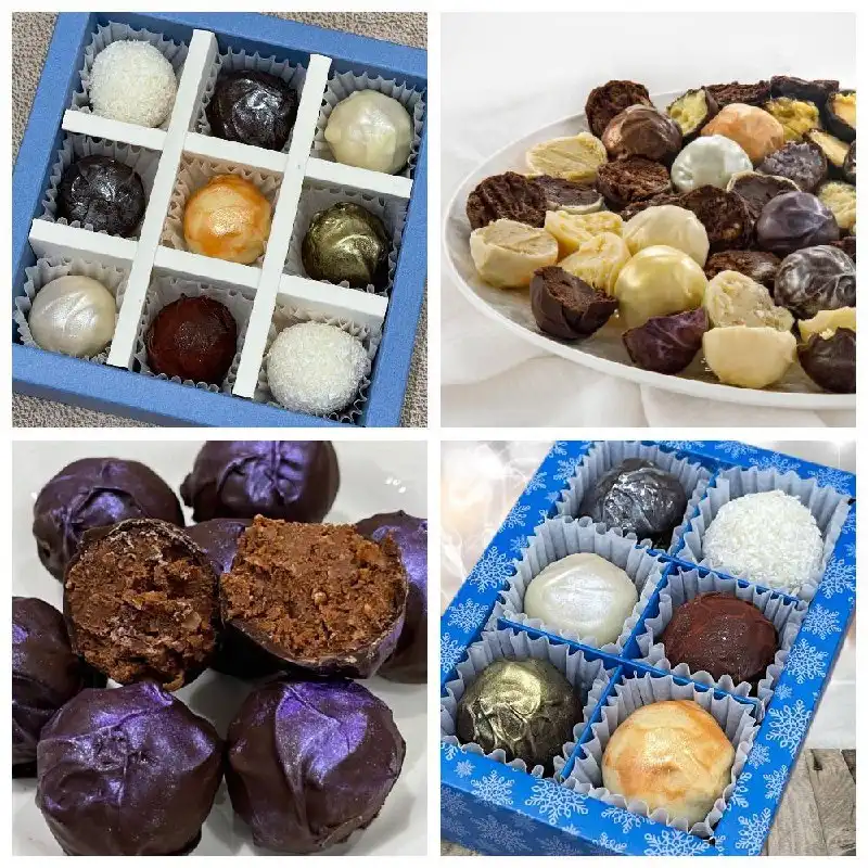 Шоколадные трюфели ручной работы