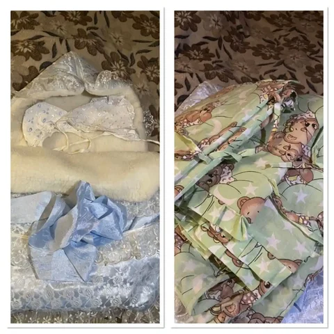 Зимний конверт-трансформер для новорожденного с одеялом и бортиками - частное объявление в Казань