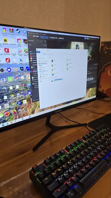 Игровой компьютер на процессоре Zeon с монитором, клавиатурой и мышкой - Бытовая техника для волос в Казань