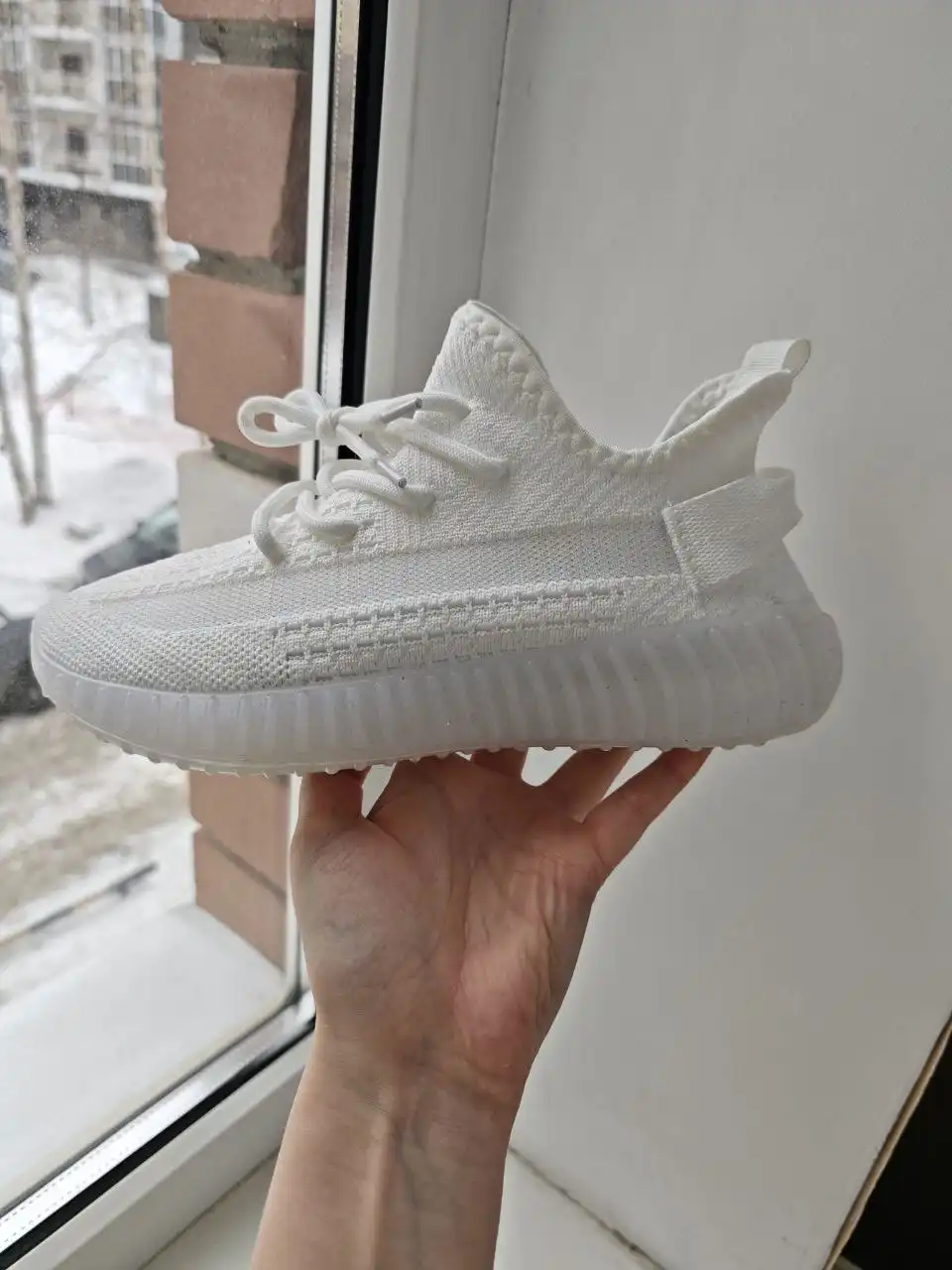 Белоснежные белые туфли 38 размера - Обувь (Одежда) в Казань