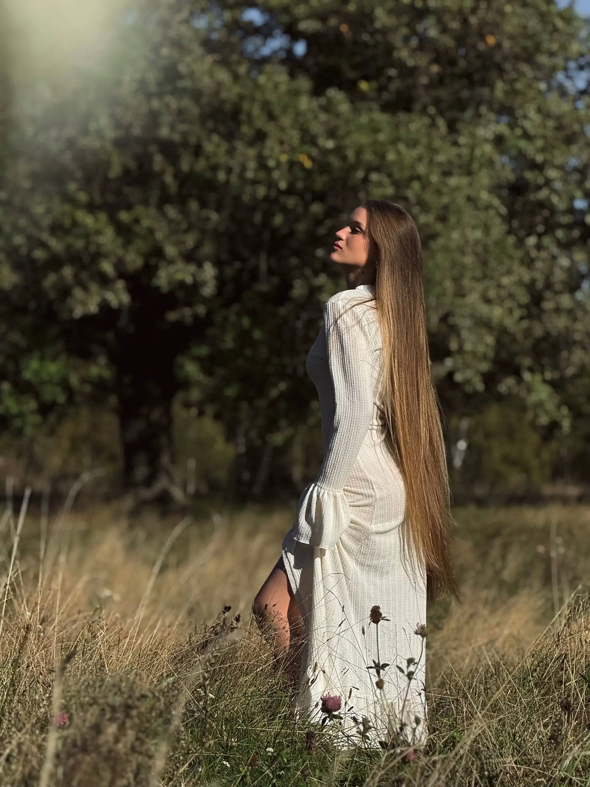 Платье молочного цвета размер M - Платья (Одежда) в Казань