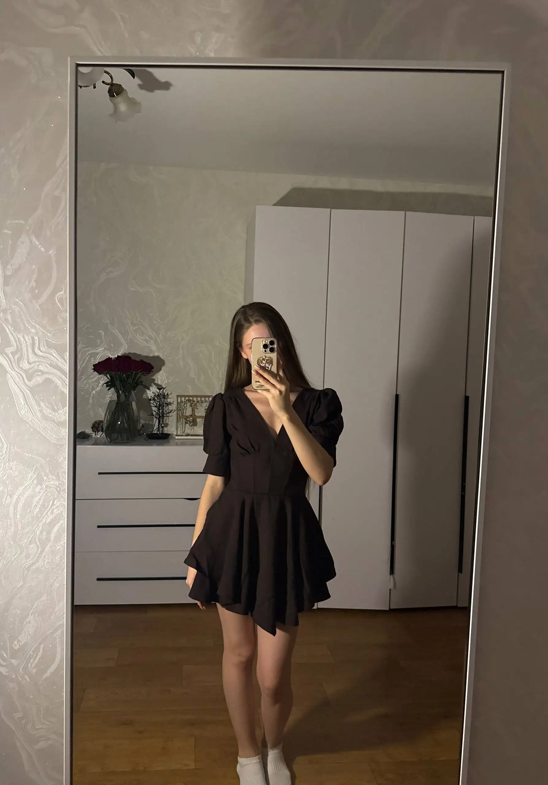 Новое платье шоколадного цвета размер S - Женская одежда (Одежда) в Казань