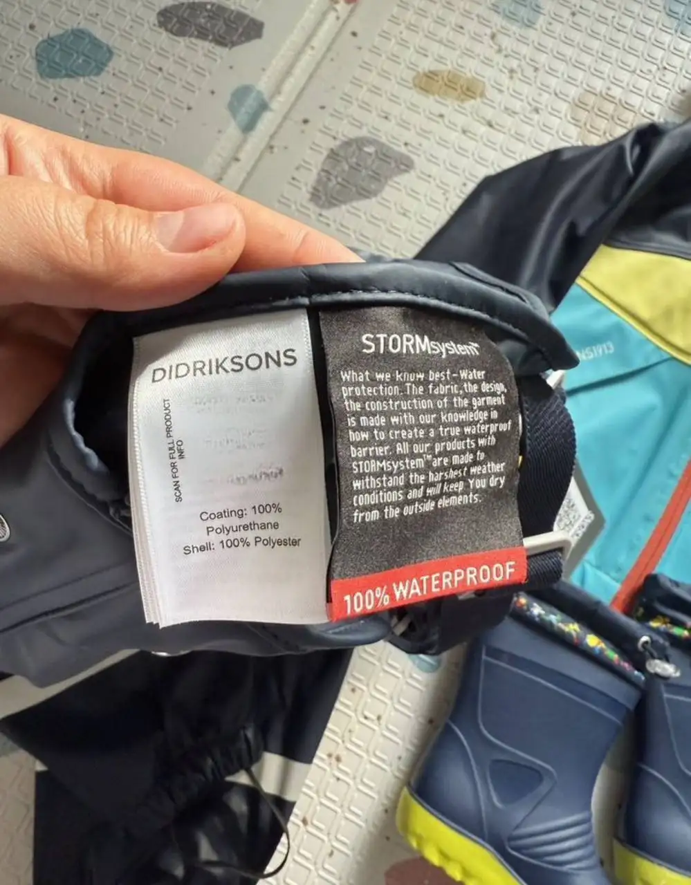 Продам дождевой костюм Didriksons 80 размера - Одежда (Барахолка) в Казань