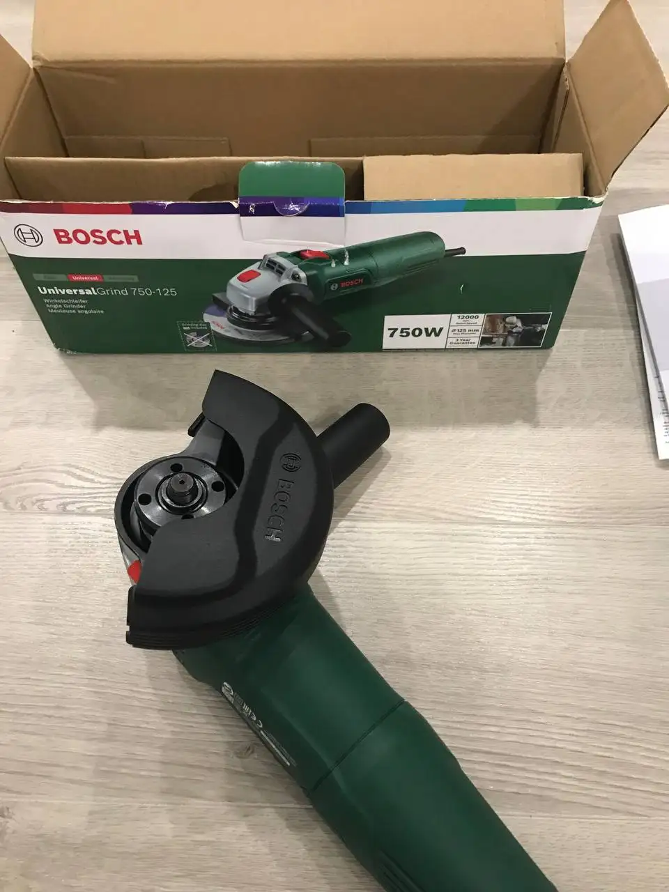 УШМ Bosch 125-750с с быстросъемным кожухом - Электроинструменты (Барахолка) в Казань